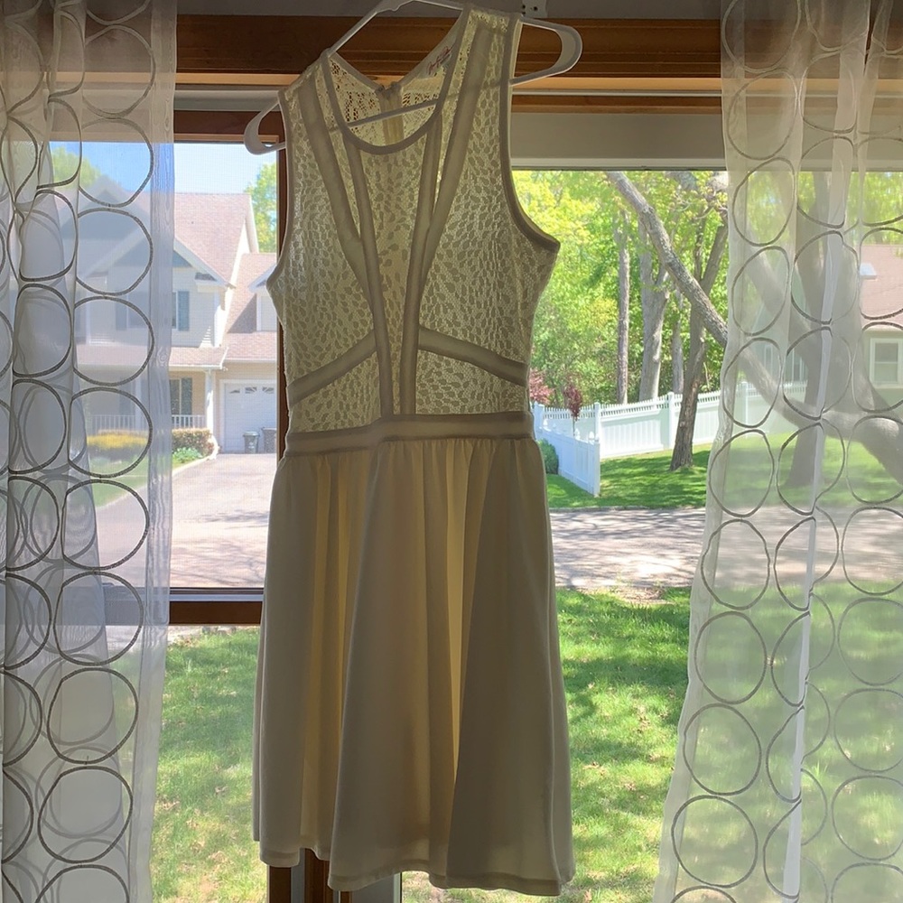 Marilyn Monroe lace top skater dress